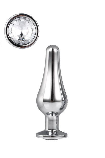 2-GLEAMING LOVE SILVER PLEASURE PLUG S-2