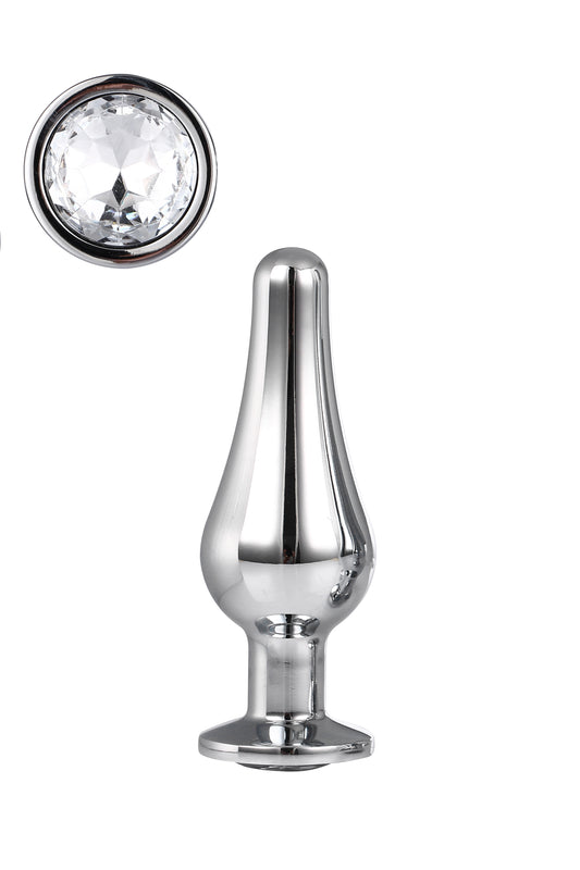 2-GLEAMING LOVE SILVER PLEASURE PLUG S-2