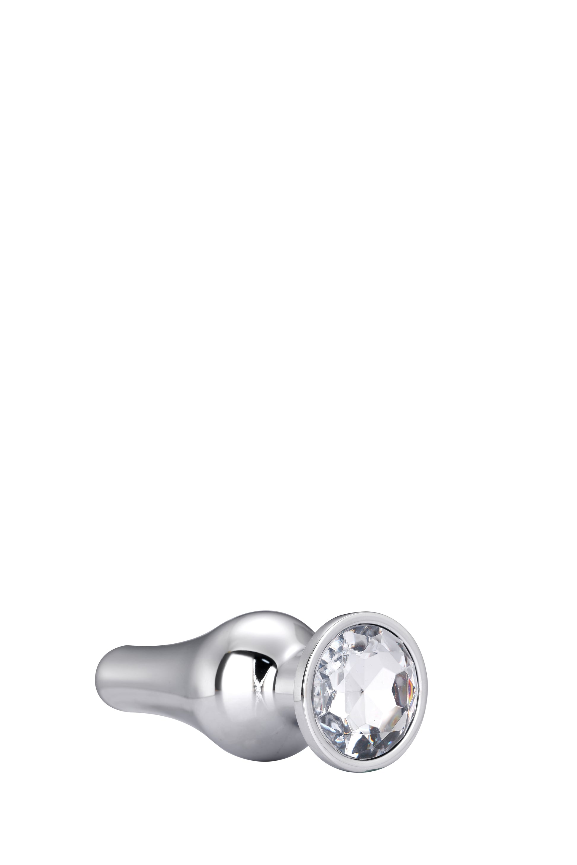 6-GLEAMING LOVE SILVER PLEASURE PLUG S-6