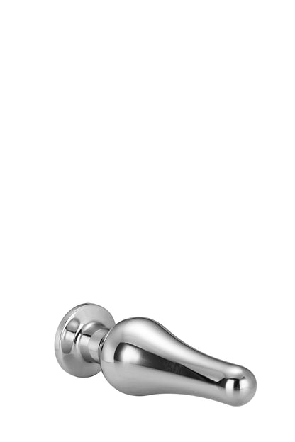 8-GLEAMING LOVE SILVER PLEASURE PLUG S-8