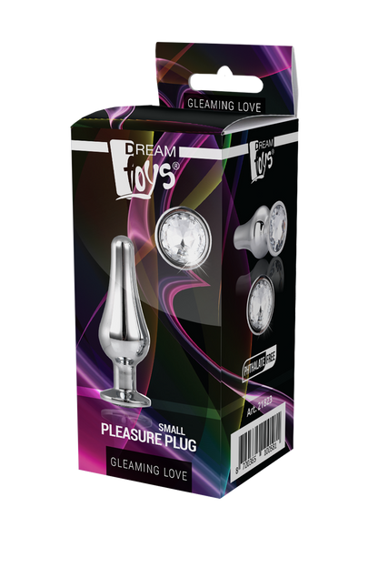 10-GLEAMING LOVE SILVER PLEASURE PLUG S-10