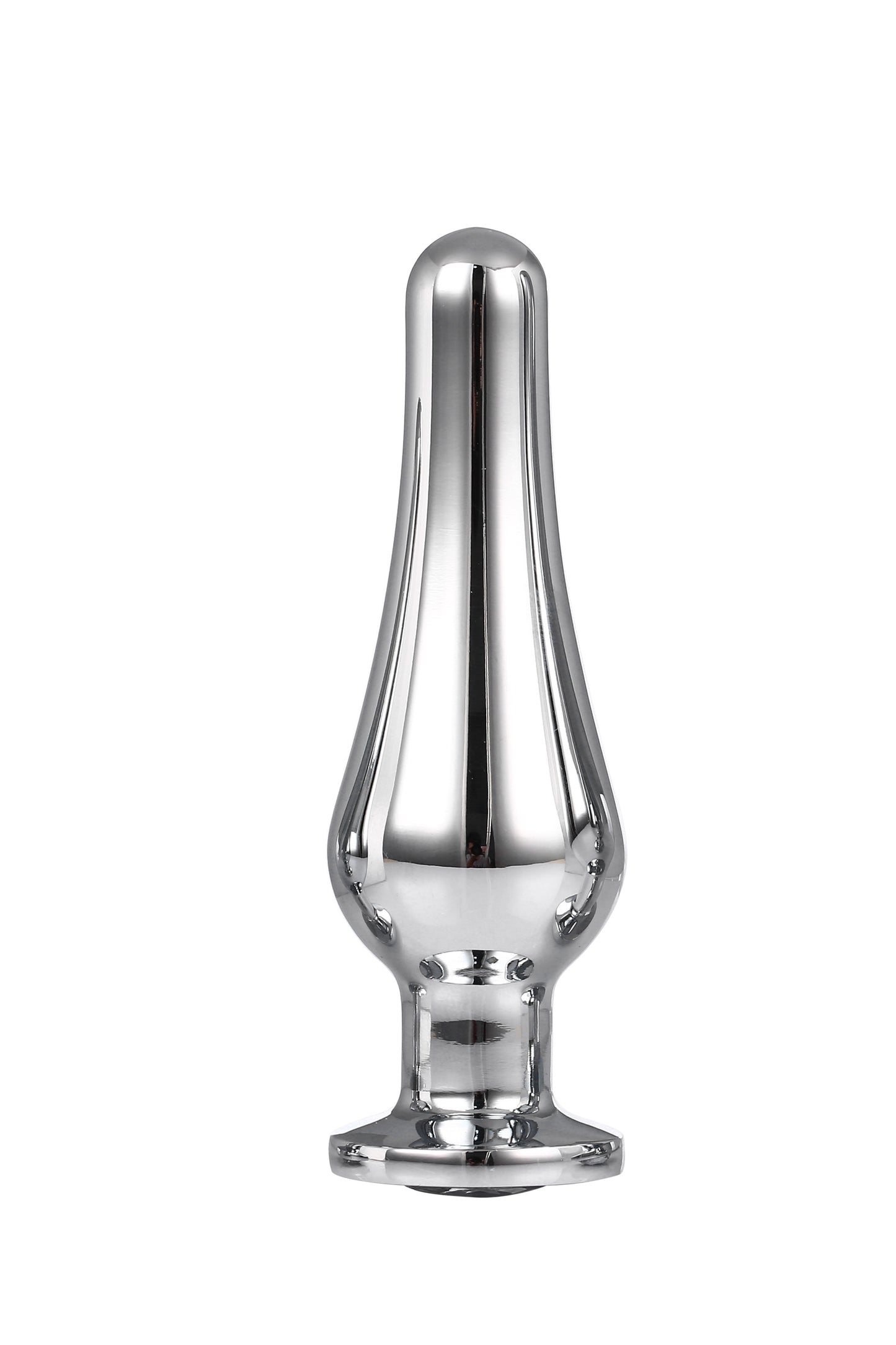 4-GLEAMING LOVE SILVER PLEASURE PLUG M-4
