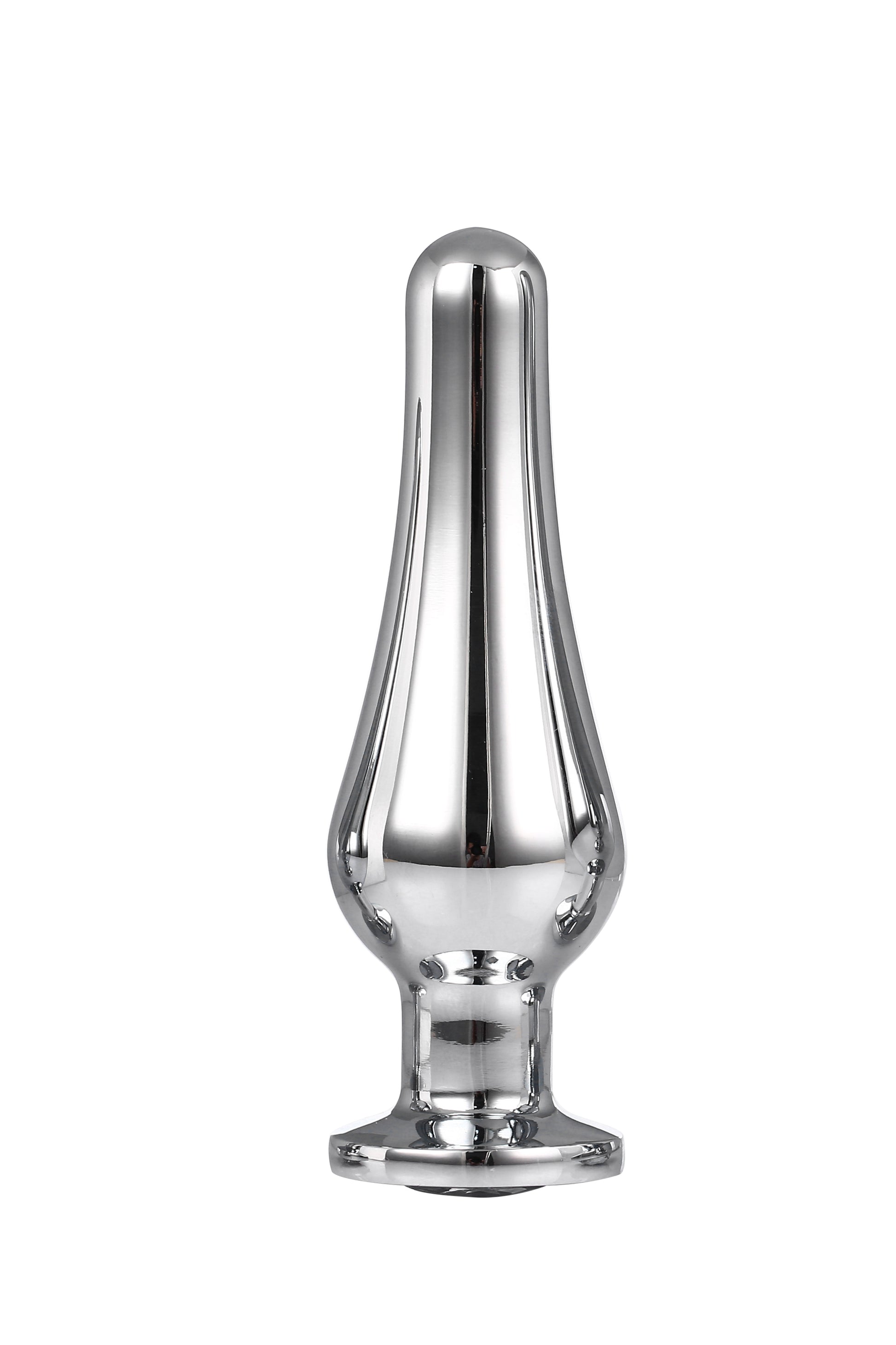 4-GLEAMING LOVE SILVER PLEASURE PLUG M-4