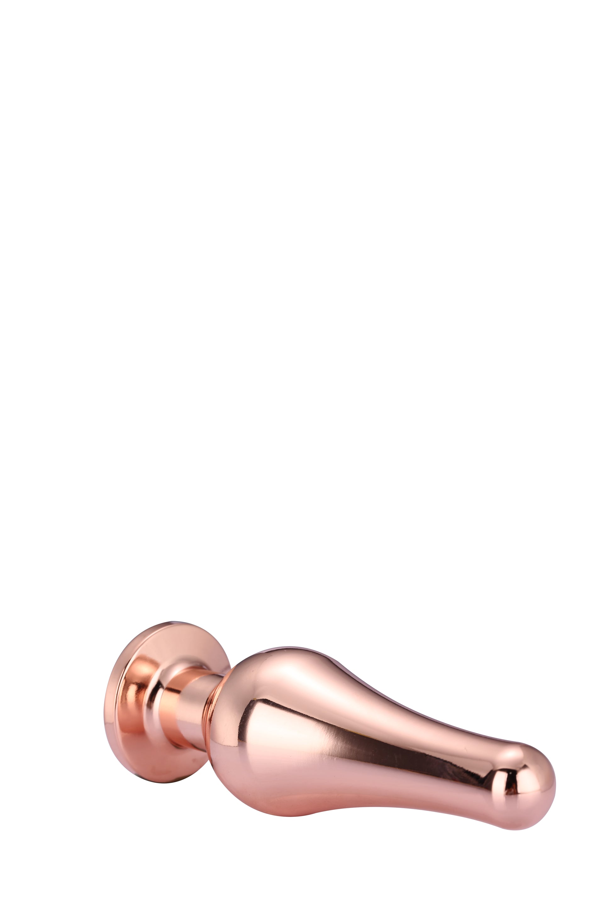 8-GLEAMING LOVE ROSE GOLD PLEASURE PLUG M-8