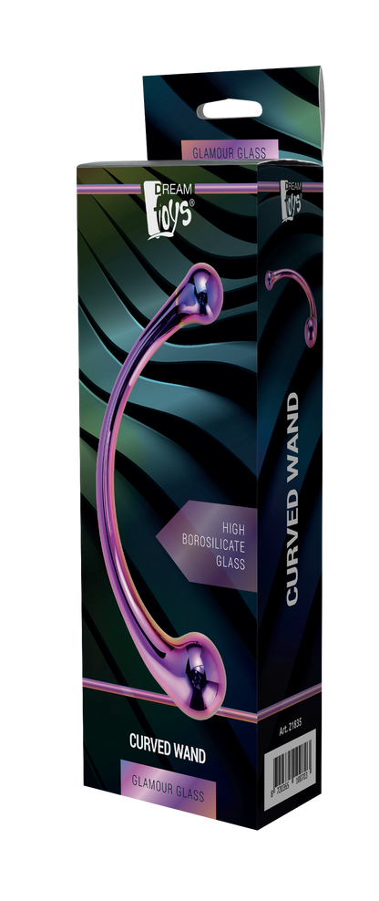 8-GLAMOUR GLASS CURVED WAND-8
