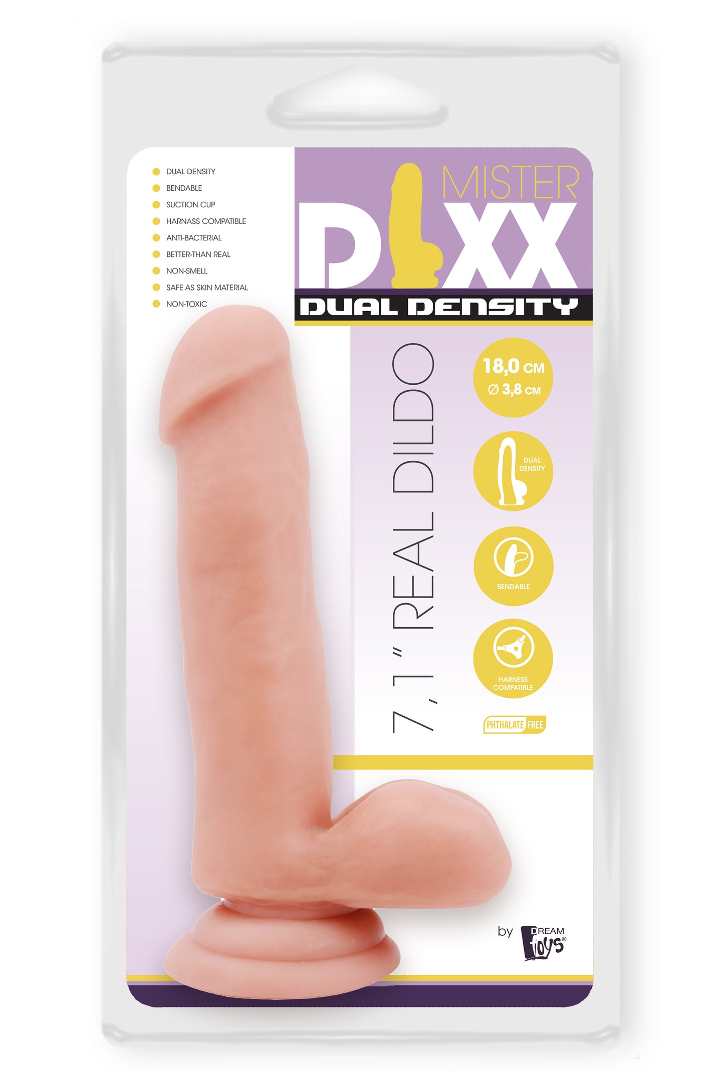 5-MR. DIXX 7.1INCH DUAL DENSITY DILDO-5
