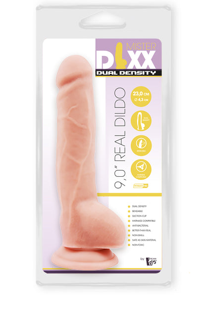 9-Dildo duże żylaste penis z mocną przyssawką 23 cm-9
