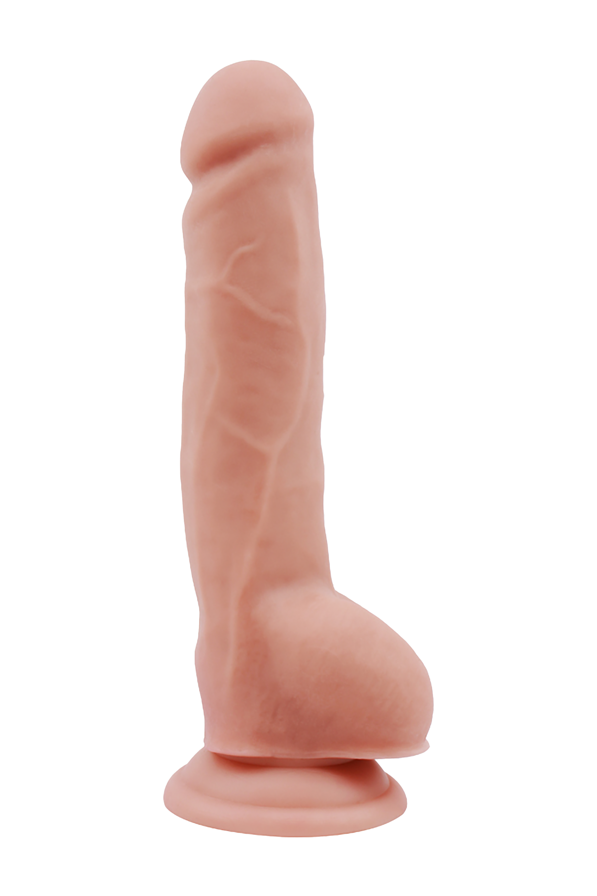 14-Dildo duże żylaste penis z mocną przyssawką 23 cm-14