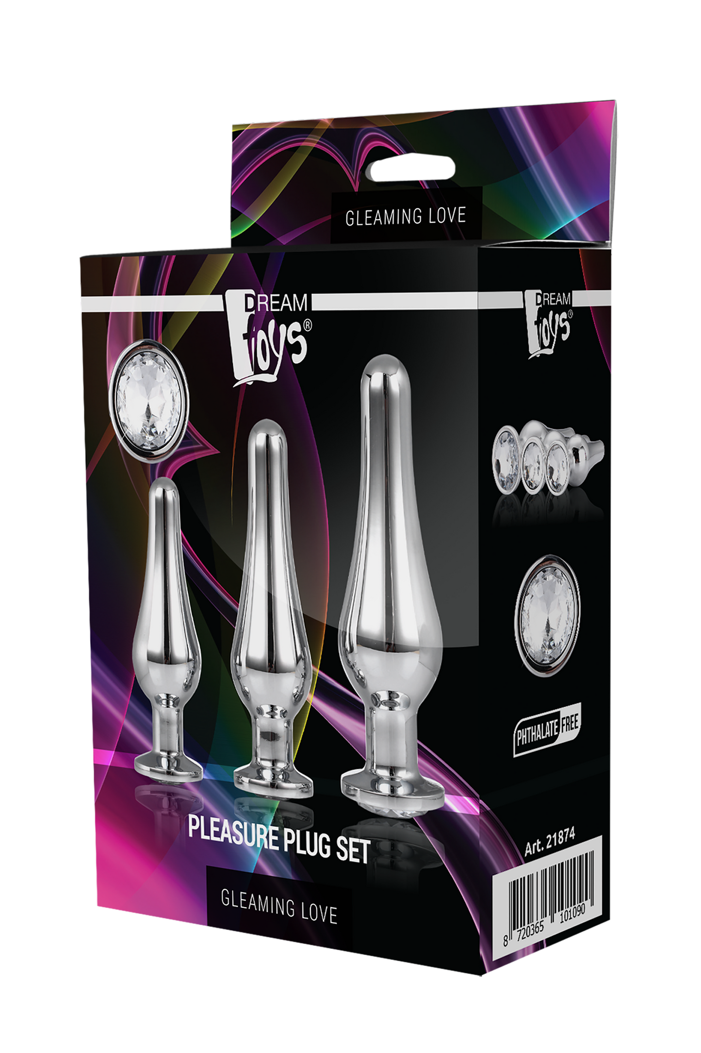 5-GLEAMING LOVE PLEASURE SET SILVER-5
