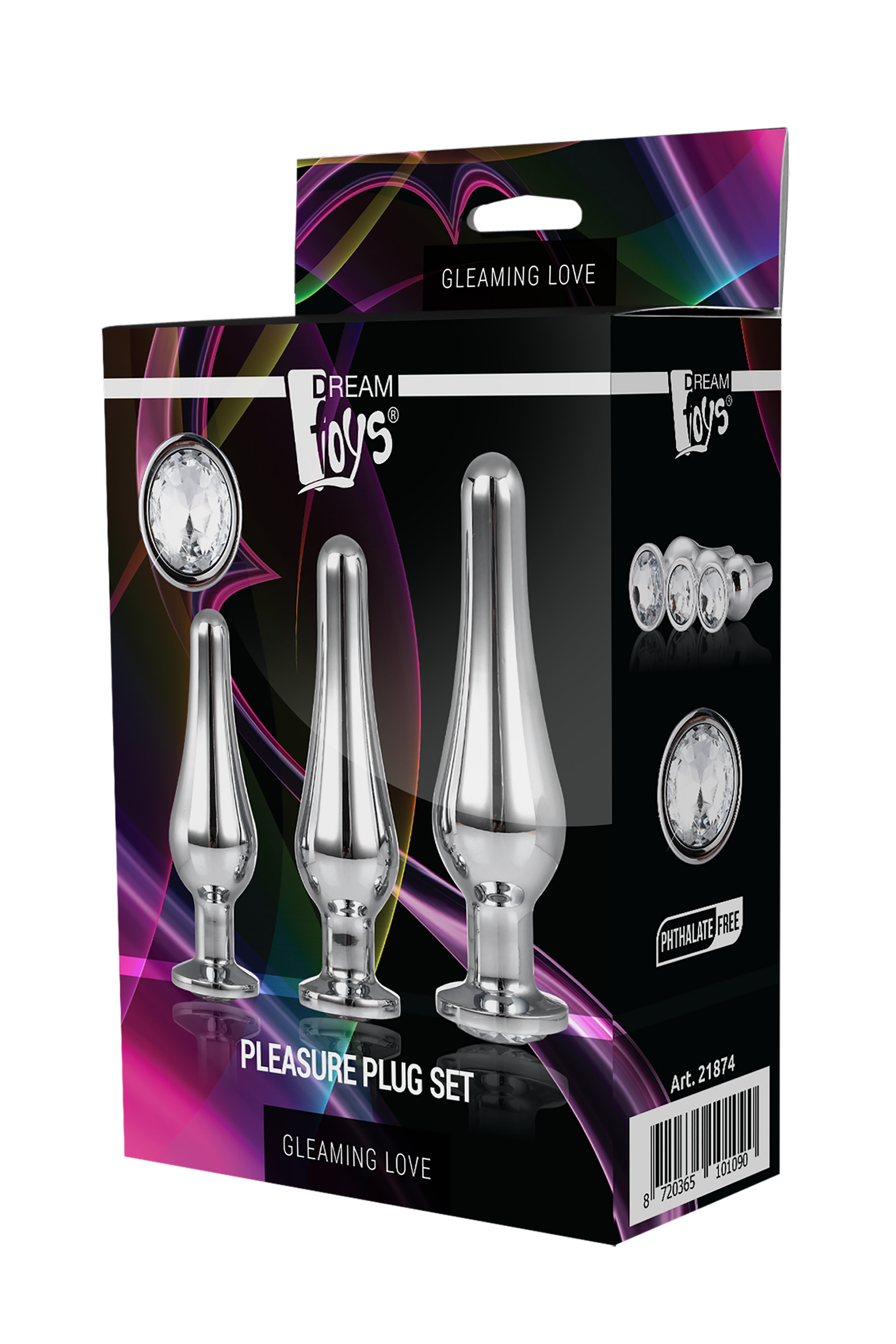 5-GLEAMING LOVE PLEASURE SET SILVER-5