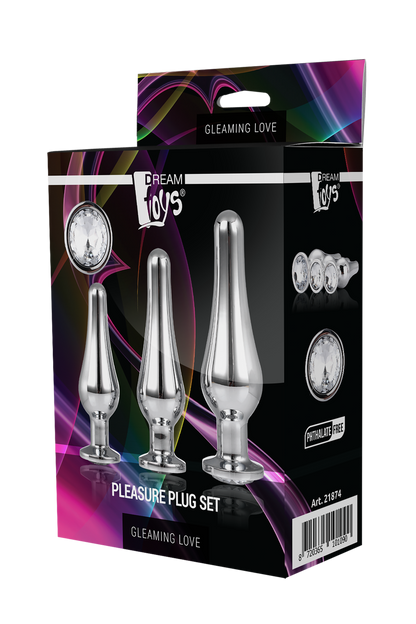 5-GLEAMING LOVE PLEASURE SET SILVER-5
