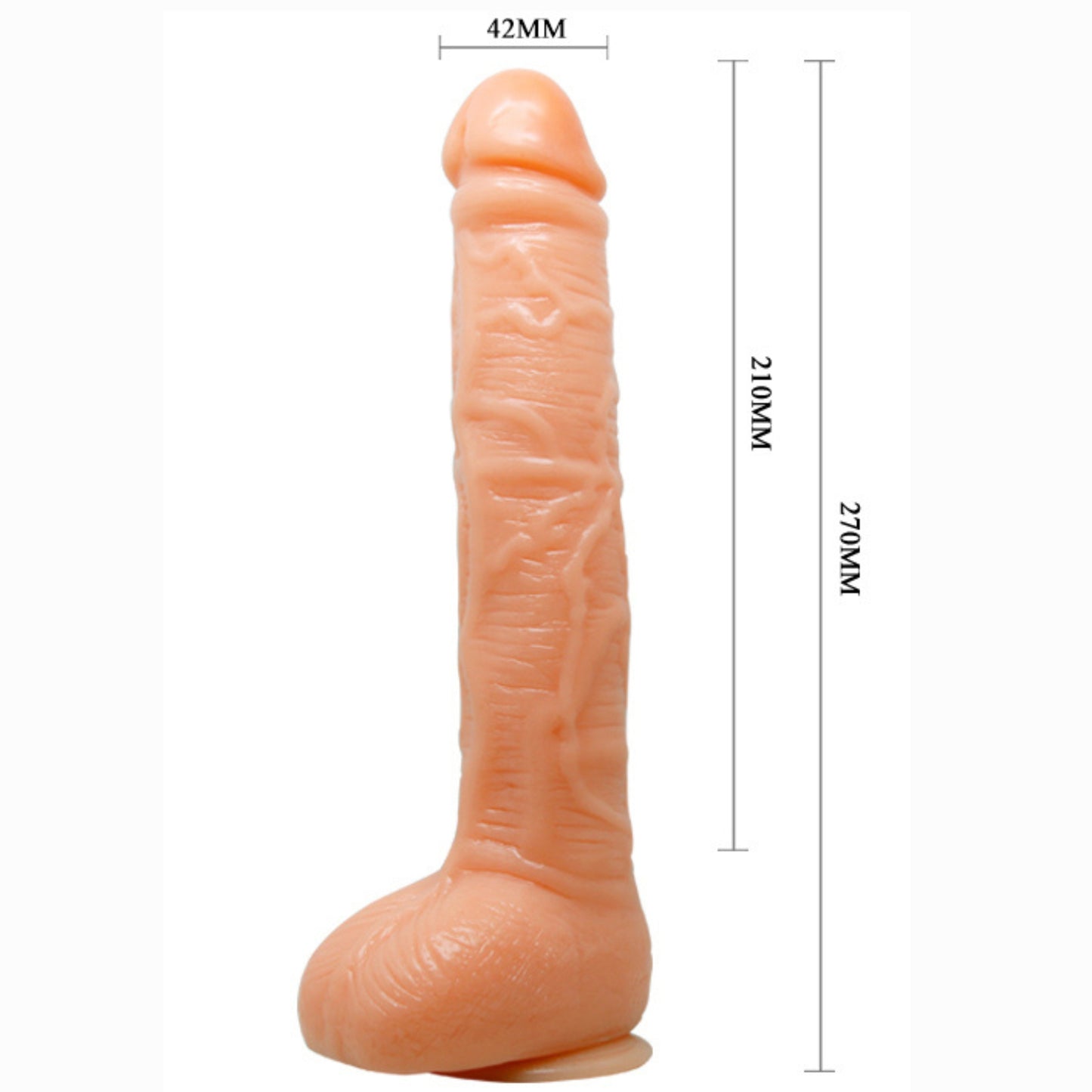 3-Dildo realistyczny sztuczny penis z wibracjami-3