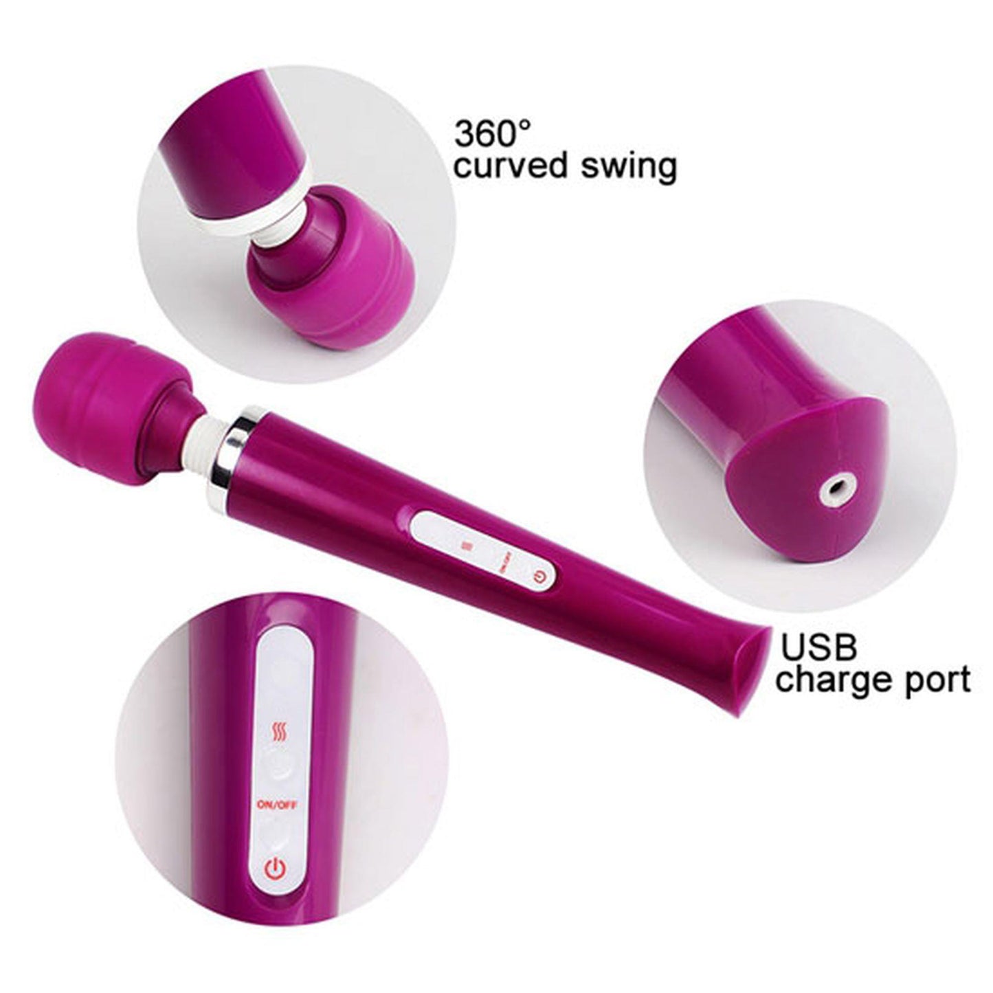 12-Stymulator łechtaczki maszyna orgazmowa usb mocny-12