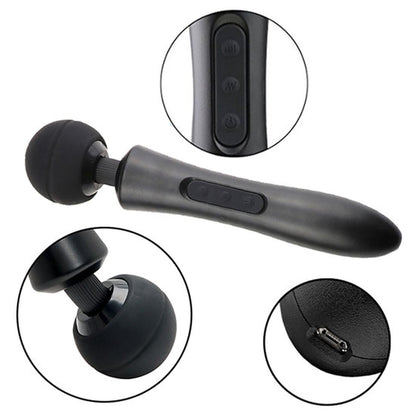 4-Mocny masażer stymulator łechtaczki 20 trybów usb-4