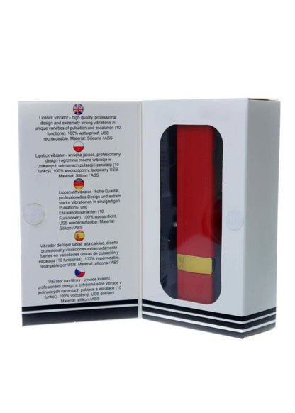 6-Dyskretny sex masażer mini wibrator 9cm 10trybów-6