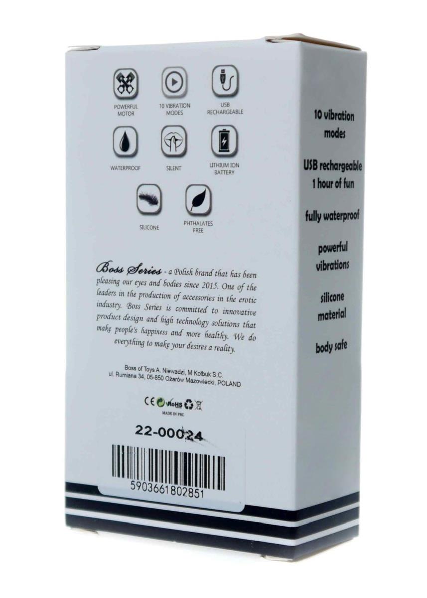 10-Dyskretny sex masażer mini wibrator 9cm 10trybów-10