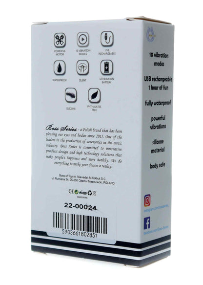 9-Dyskretny sex masażer mini wibrator 9cm 10trybów-9