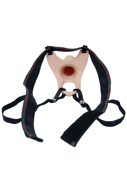 2-Proteza strap-on pusta przedłużająca penisa 24cm-2
