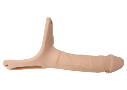 3-Proteza strap-on pusta przedłużająca penisa 24cm-3