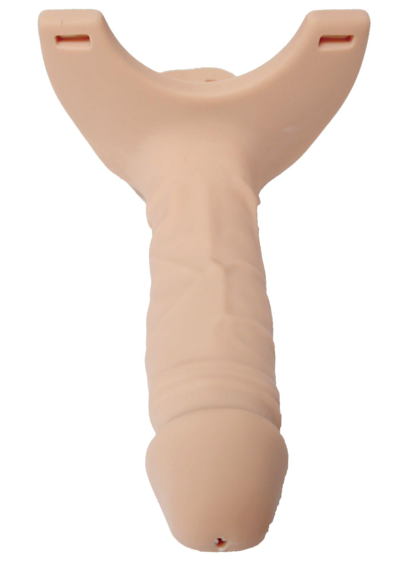 6-Proteza strap-on pusta przedłużająca penisa 24cm-6