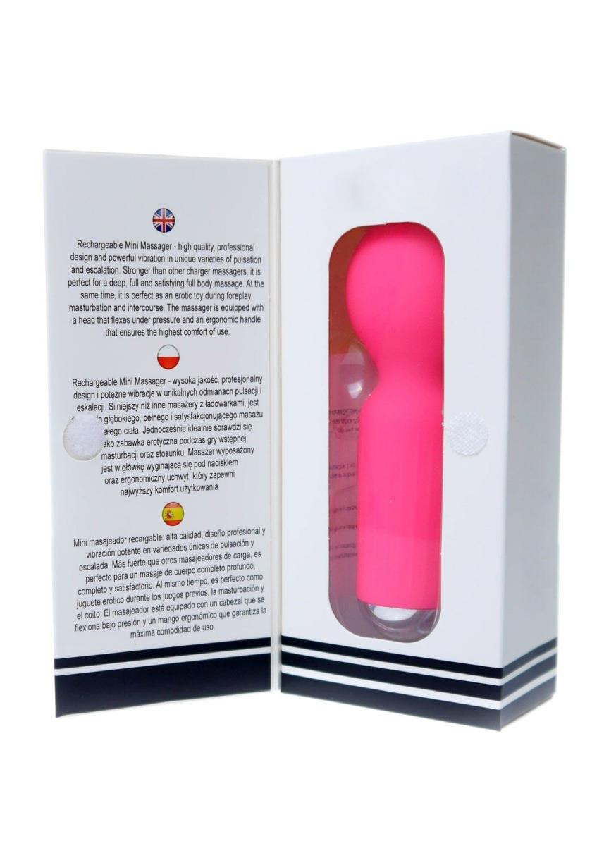8-Mały mini masażer stymulator łechtaczki 11cm 20try-8