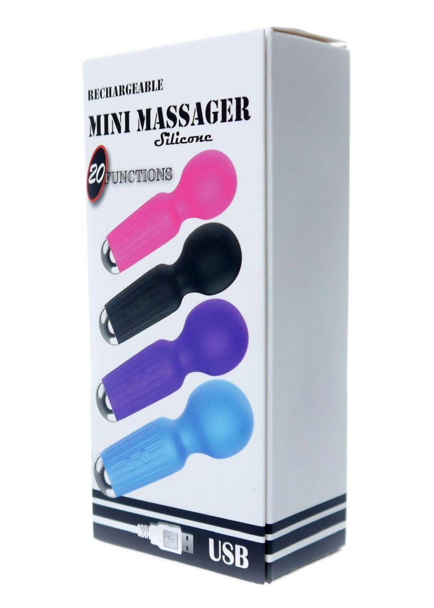 7-Mały mini masażer stymulator łechtaczki 11cm 20try-7