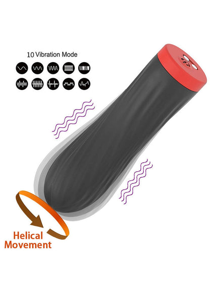 2-Mały mini wibrator masażer łechtaczki 8cm 10trybów-2