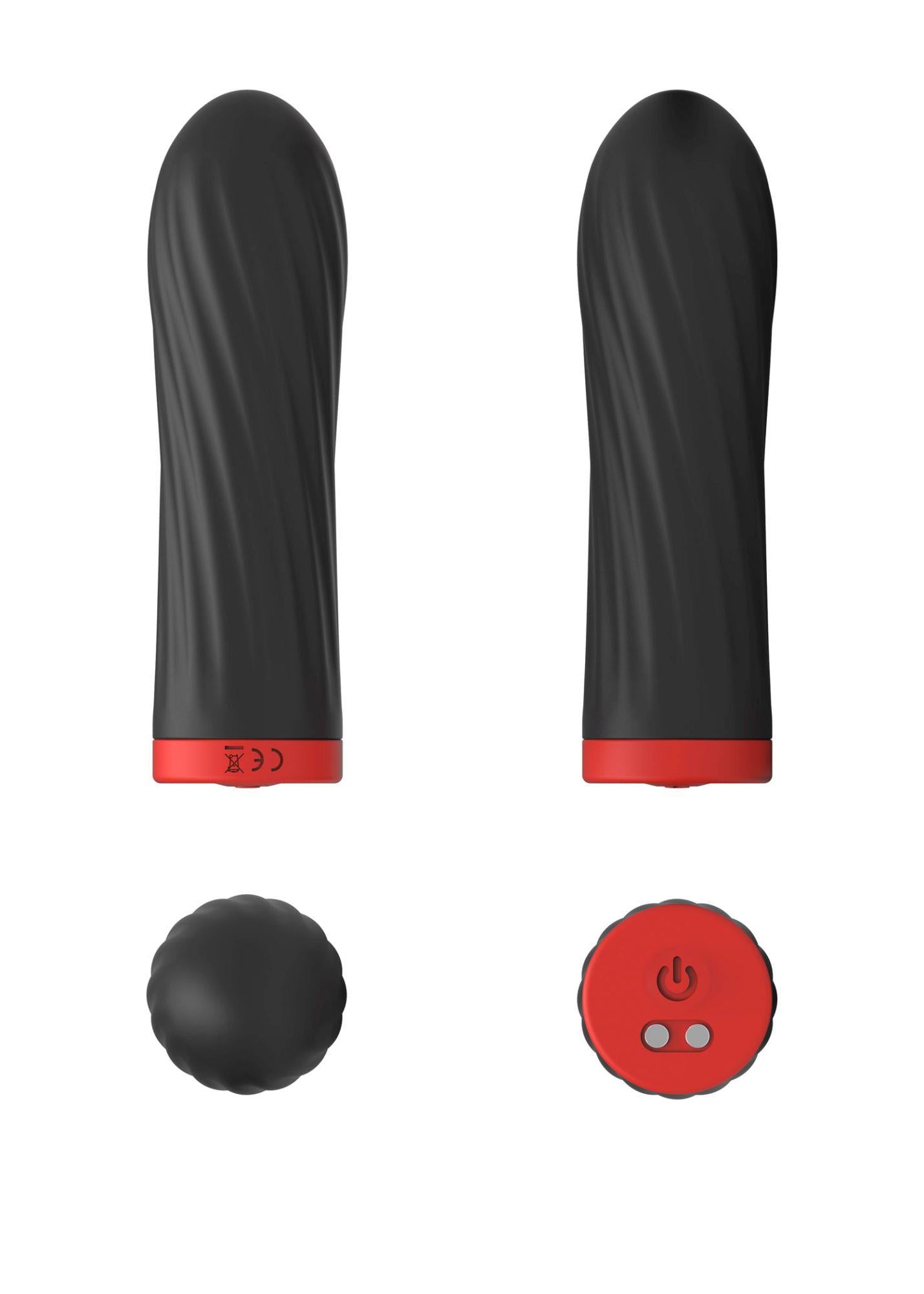 4-Mały mini wibrator masażer łechtaczki 8cm 10trybów-4
