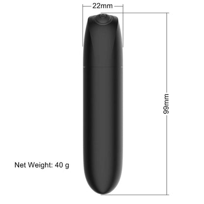 7-Wibrator podręczny klasyczny masażer 10cm 20 tryb-7