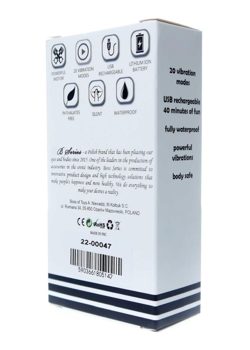 11-Wibrator podręczny klasyczny masażer 10cm 20 tryb-11