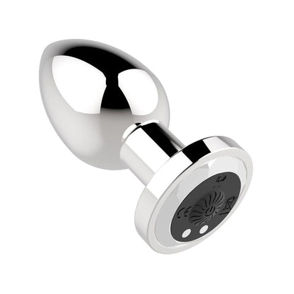 2-Korek analny plug stal metal pilot 8cm 10 trybów-2
