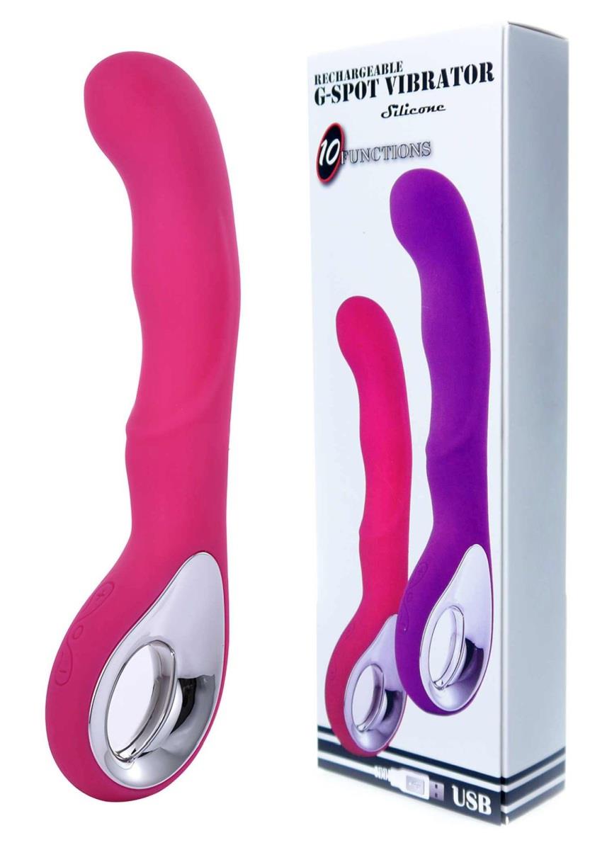 1-Wibrator do punktu g anatomiczny 20cm 10 trybów-1