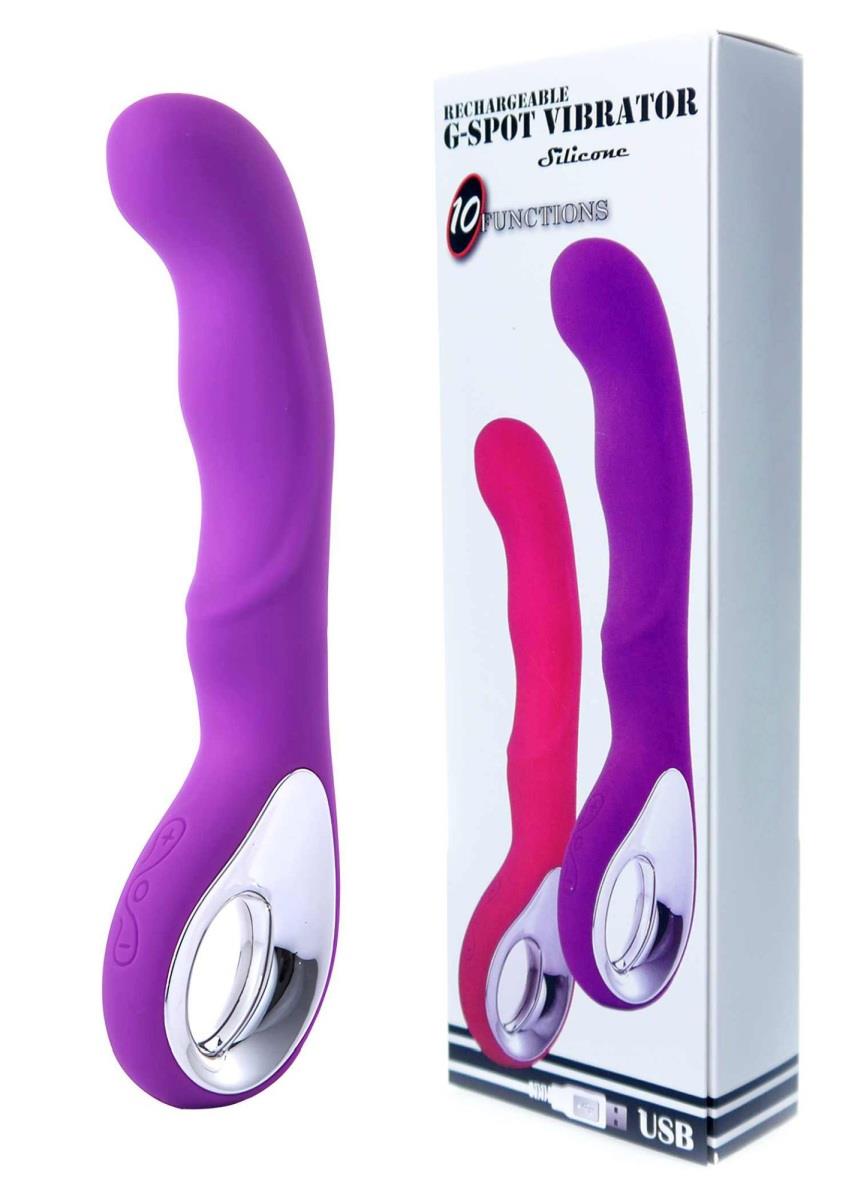 1-Wibrator do punktu g anatomiczny 20cm 10 trybów-1