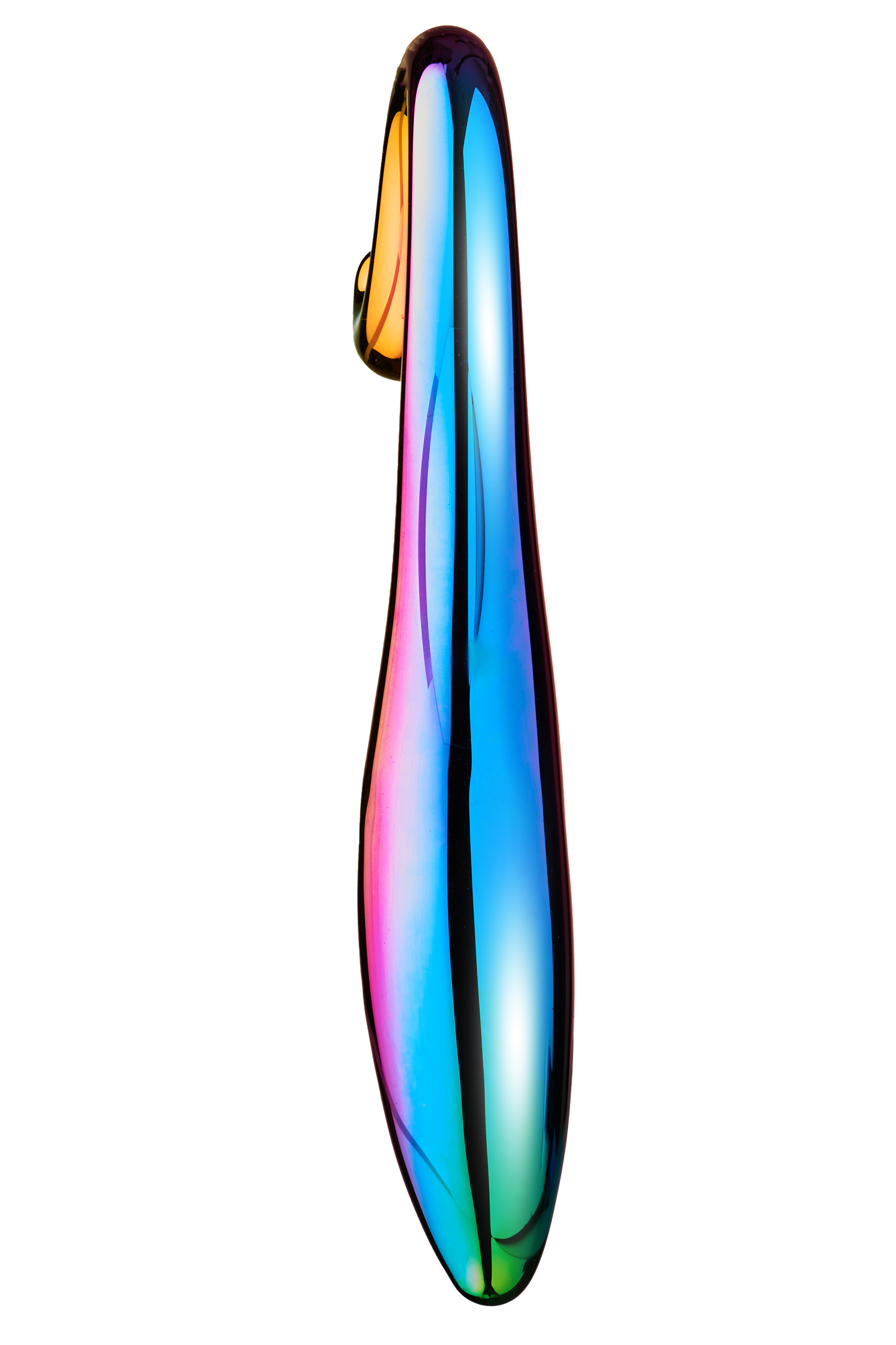 11-Dildo szklane zakręcone eleganckie bezpieczne 18cm-11