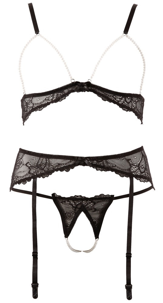 21-Bra Set Pearls M-21