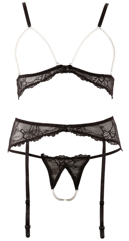 21-Bra Set Pearls M-21