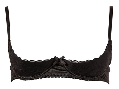 6-Basic Shelf Bra black 80B-6