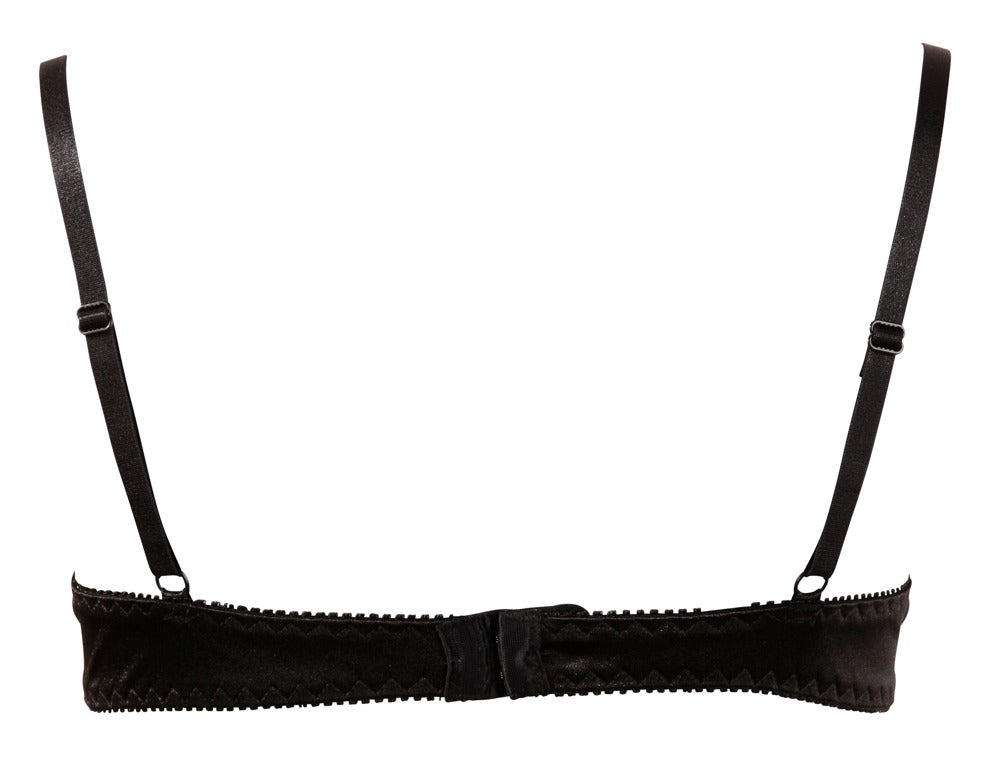 10-Basic Shelf Bra black 80C-10
