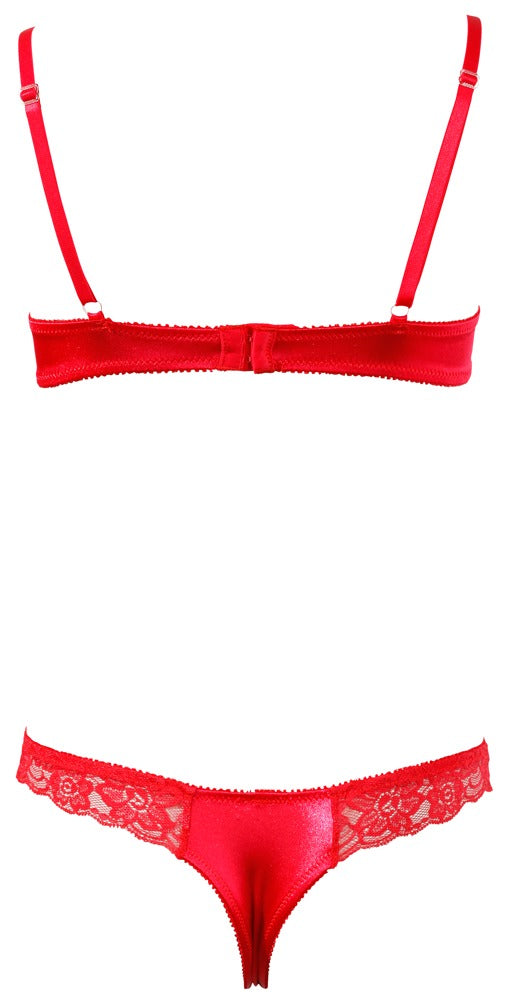 10-Half-cup Bra Set 85B/L-10