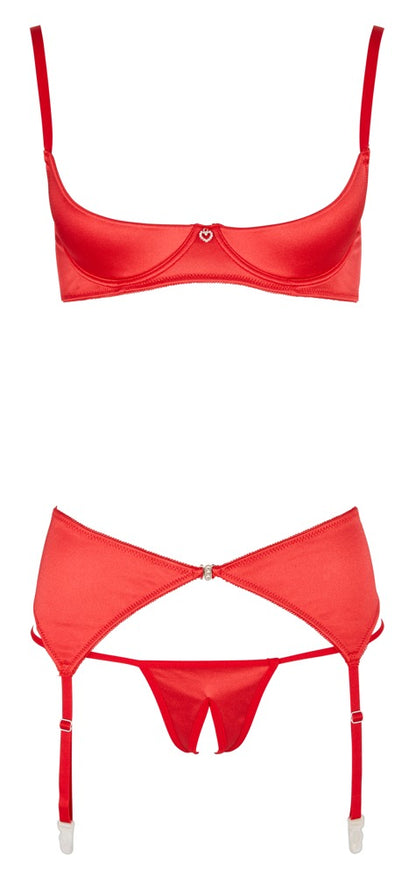 8-Shelf Bra Set red 85B/L-8