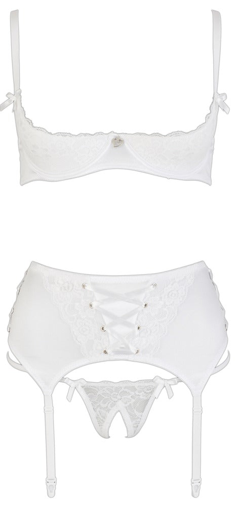 18-Shelf Bra Set white 85C/L-18