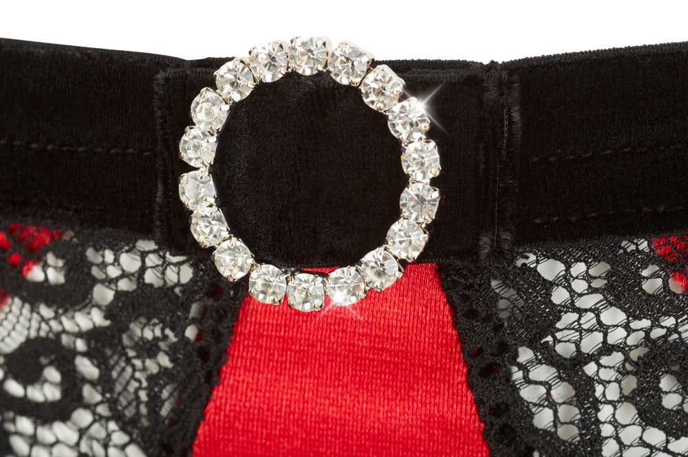 6-Shelf Bra Set red 80B/M-6