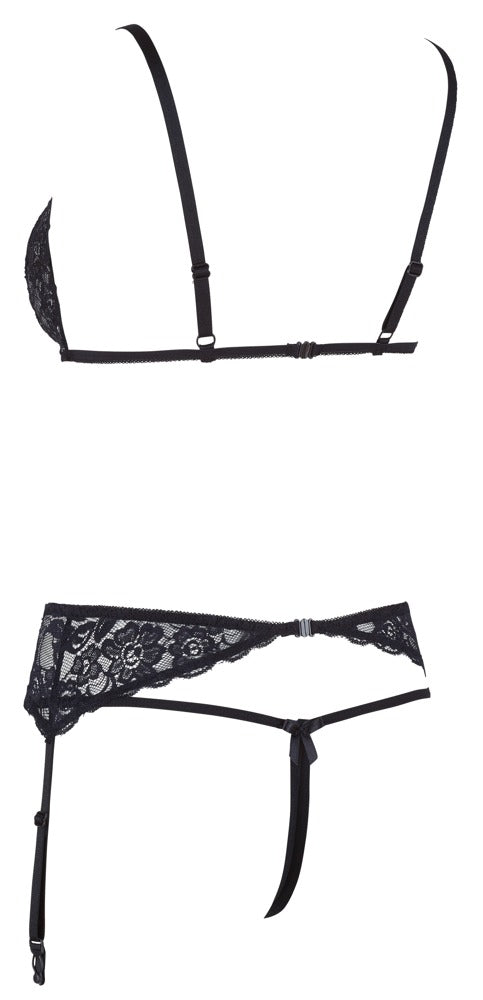 11-Lace Suspender Set M-11