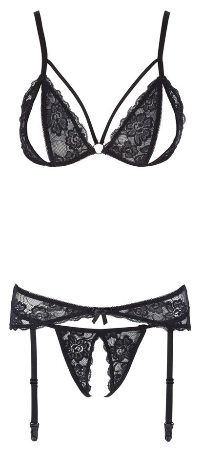 8-Lace Suspender Set XL-8