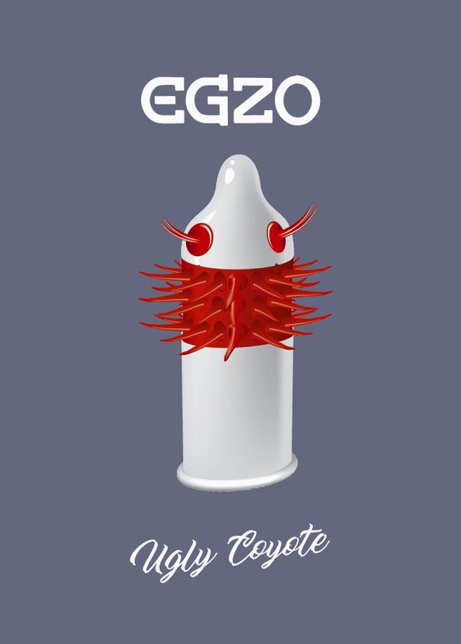 2-Prezerwatywy z fakturą wypustkami egzo ugly coyote-2