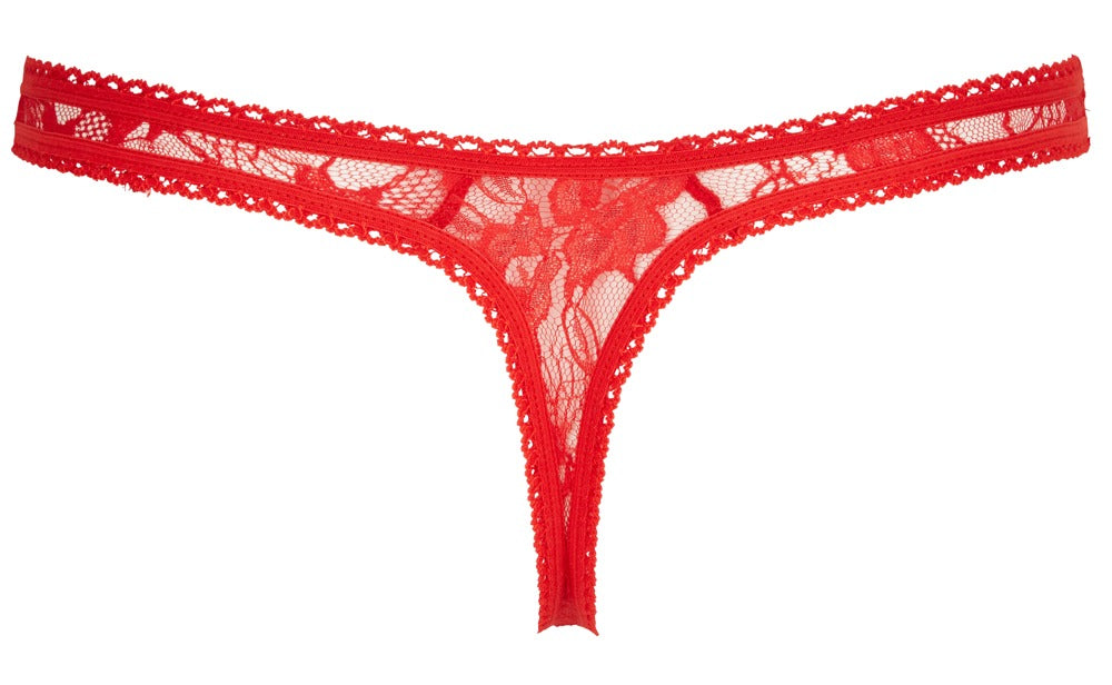 16-Lace String red S-16