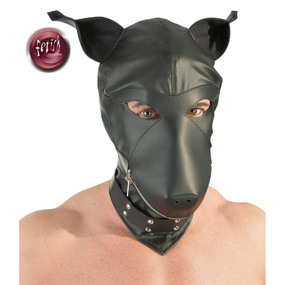 6-Imitation leather dog mask-6
