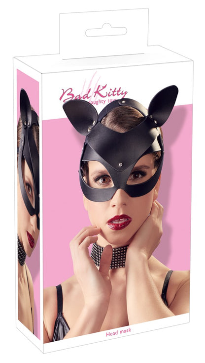 2-Bad Kitty Cat Mask Rhinestones-2