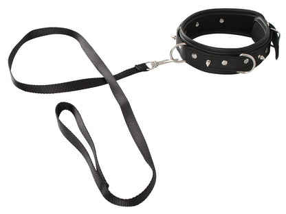3-Obroża ze smyczą ćwieki zestaw bdsm bondage sex-3