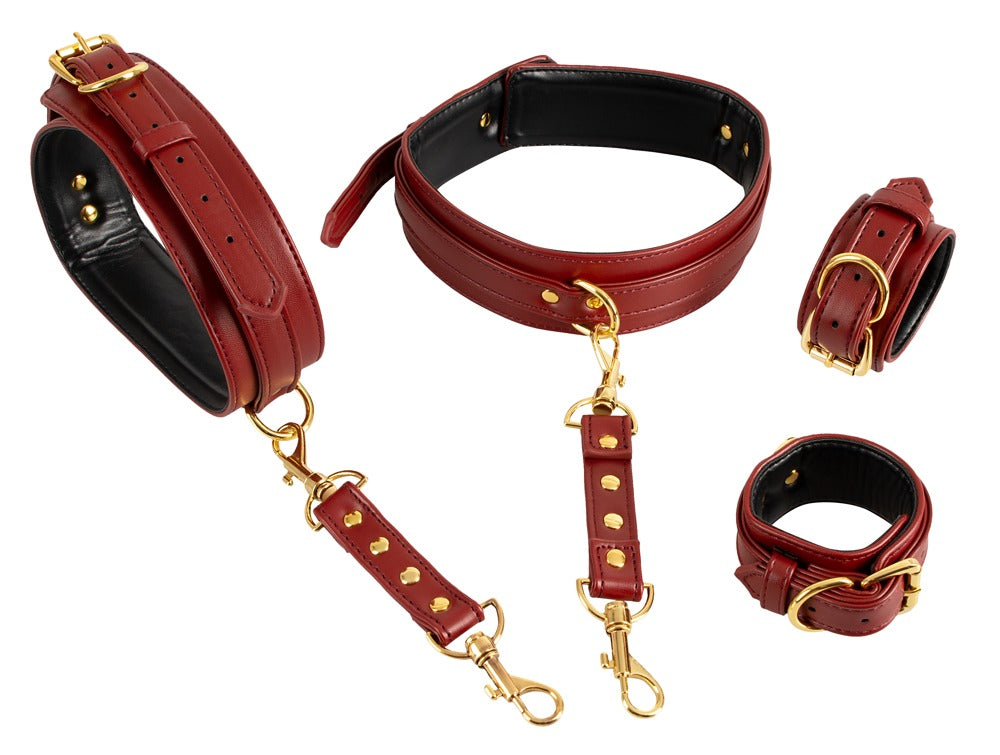 8-Kajdanki Zestaw Bad Kitty Hand/Leg Restraints-8